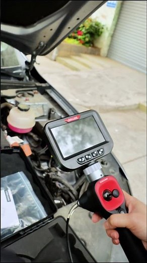 Car Engine Inspection Made Easy | F606B Industrial Endoscope in Action #automotivetools #borescope