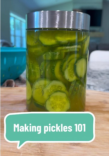 Homemade Pickles Recipe: How to Make Crunchy Pickles 🥒