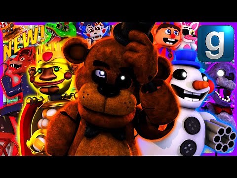 Gmod FNAF | Review | Brand New Gmod FNAF Bundle Pack! [Part 1]