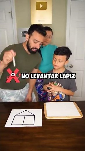 DIBUJA SIN LEVANTAR EN LAPIZ RETO #shorts