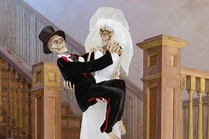 Are Costco’s Dancing Skeleton Bride and Groom the New Home Depot Skeleton?