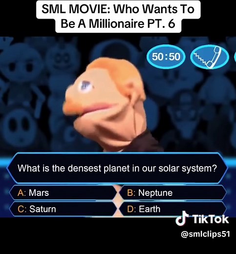 SML Movie: Who Wants To Be A Millionaire Part 6