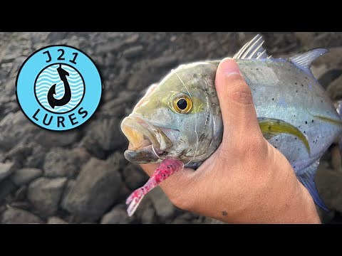 Whipping For Papio Using J21-Lures | Hawaii Fishing
