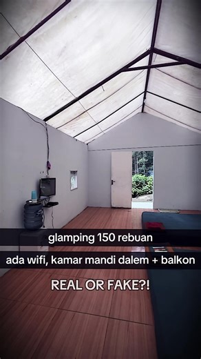 Glamping Rame-Rame di Masada Village Hanya 150 Ribuan