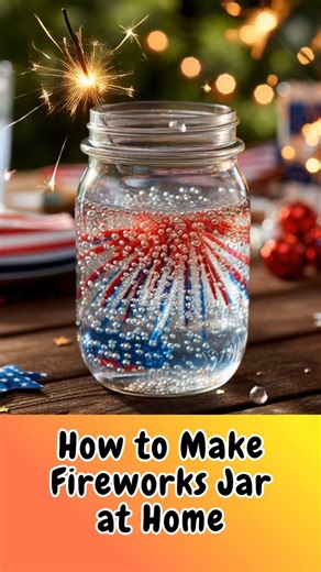 18K views · 232 reactions | Fireworks Jar : Colorful, Mesmerizing & Safe – A Mini Fireworks Show in a Jar That Dazzles Without the Noise! 﫧 | Tasty Gastronomic | Facebook