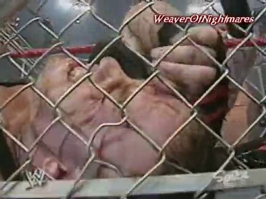 Kane vs Rob Van Dam Steel Cage Match 9/8/03 (1/2)