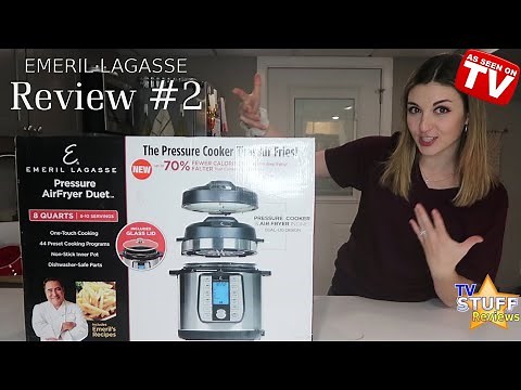 Emeril Lagasse Pressure Air Fryer Review [ PART #2 ]