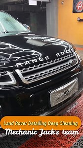 Land Rover Detailing Deep Cleaning #mechanic #mechanicjack #landrover #autodetailing #deepclean | Mechanic Jack's team