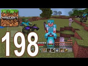 Minecraft Pocket Survival - Gameplay Walkthrough Part 198 - Fighting Zombie Horseman (iOS, Android)