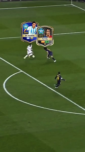 One CB vs One AM | Di Maria 2014 vs Puyol 2014 🔥 #dls25 #flyxo