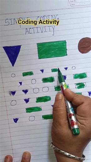 Simple Coding Activity||Coding Activity #kidsfun #explore #viralvideo #learning #coding Activity