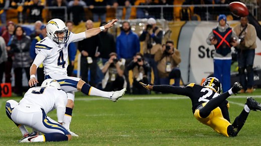Field goal chaos eventually ends with Chargers' win