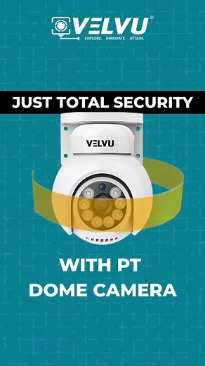 👀 Watch Everything, Miss Nothing – PT Dome Camera in Action! 🔥 Why settle for a fixed view when you can rotate, tilt & track effortlessly? 🎥 Velvu PT Dome Camera gives you: ✅ Model No. ST-VD HD2002PTA ✅ 350° Pan & 90° Tilt for Full Coverage ✅ Smart Motion Tracking – Auto-follows movement! 350° security is just a tap away! Watch the reel & see the power of PT Dome Camera! @velvu_cctv @velvu_cctv #fullcoveragesurveillance #velvuptdome #smartsecurity #controlyourview #safetyredefined #velvu #vel
