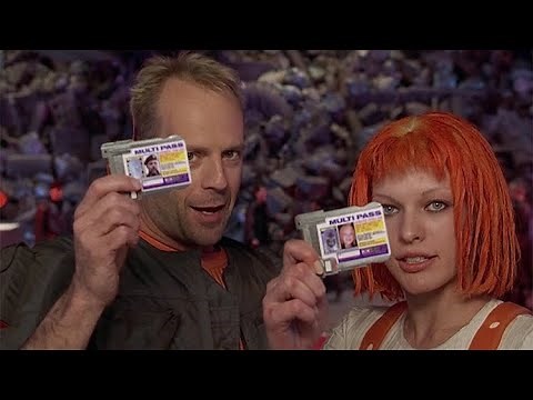 Le Cinquième Élément. Film 1997. (Luc Besson). "Multipass"