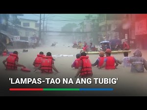 Residents rescued as Typhoon Carina causes floods in NCR | ABS-CBN News