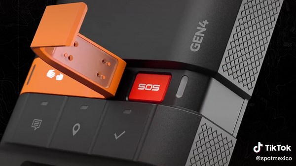 SPOT Gen 4 mensajero y localizador satelital unidireccional