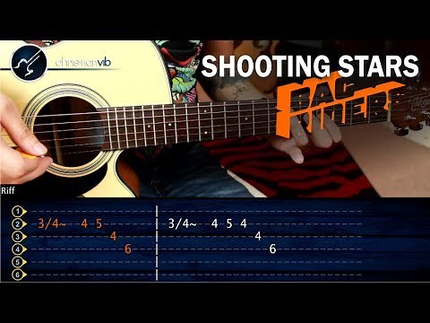 Como tocar Shooting Stars en Guitarra | SUPER FÁCIL PRINCIPIANTES | Punteo