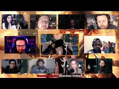 REACTION MASHUP (Zhongli Character Trailer) | Genshin Impact
