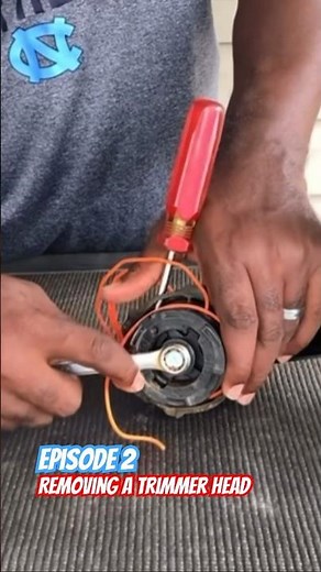 Removing A Grass Trimmer Head Part 2