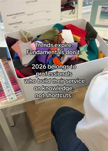 Color analysis helps the industry create more accurate styling, branding, and visual consistency. #colortheory #coloranalysis #coloranalysistok #colorwheel #beautyindustry