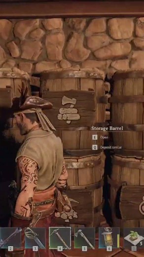 Exploring and Inventory in Windrose