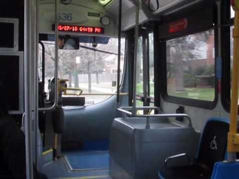 Riding a CTA Optima Opus 30' bus on Route 85A