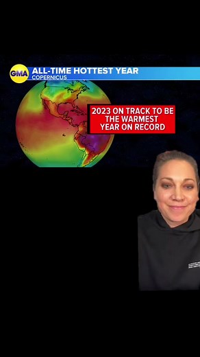 2023 is on track to be the warmest year on record. A new note from Copernicus is out, and I share the details here. #Climate #ClimateChange #Warming #Emissions #ElNiño #Aerosols #VolcanicEruption #SoreThumb #Records #Heat ##greenscreen