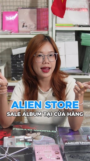 Alien Store sale album tại cửa hàng 🥰🥰🥰😍😍😍 #albumkpop #kpop #alienstore #xuhuong #diy