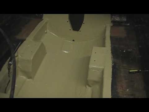 Painting the bilge with interlux BilgeKote