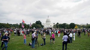'Justice for J6' rally underwhelms, police outnumber Capitol protesters