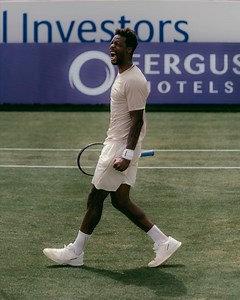 Florence Pernet on Instagram: "Première fois au @mallorcachampionships et quel kiffe de pouvoir shooter la légende 🇫🇷 @iamgaelmonfils 😮‍💨 - #atp250 #tennis #gaelmonfils #mallorcachampionships #mallorca"