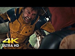 Deadpool & Wolverine (2024) - Car Fight Scene [4K UHD]