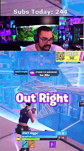 Higgs Gets His Revenge on Peterbot🔥 #fortnite #fncs #intense