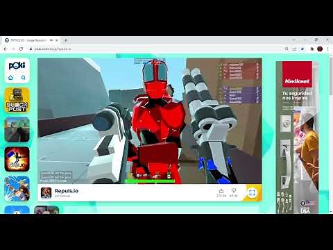 Jugando Repuls.io en Poki #3