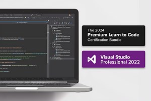 Save hundreds of dollars off this coding education bundle with Microsoft Visual Studio Pro, now $65!