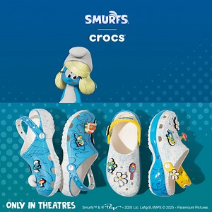 The new Smurfs collection is here. Smurf yourself a pair for summer before the Guardians of Good are gone. #SmurfsMovie | Crocs