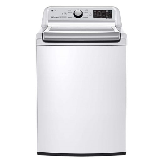 LG 5.0 Cu. Ft. SMART Top Load Washer in White with TurboWash3D Technology WT7300CW - The Home Depot