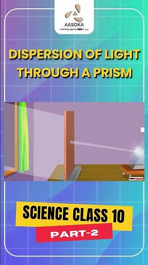 Dispersion of Light Through a Prism Part-2 | CBSE Class 10 Science | CBSE | NCERT | AASOKA