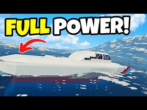 Luxury Tsunami Chaser HITS TSUNAMI In Stormworks!