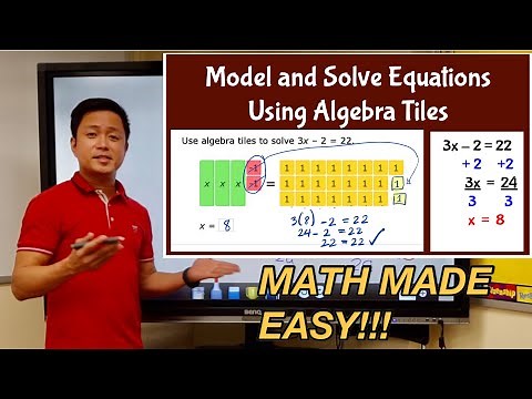 How to Model and Solve Equations Using Algebra Tiles?
