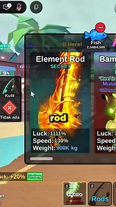 FINALLY MY MAIN ACCOUNT GOT ELEMENT ROD?!!