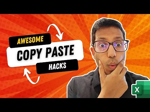 12 Excel Copy Paste Hacks - I Bet You Don't Know All!