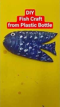 🐟DIY Fish Craft from Plastic Bottle | Best Out of Waste Idea | Easy Kids Craft