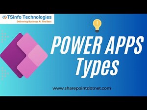 Power Apps Types | Different Types Power Apps | Canvas App Vs Model Driven App Vs Portal App