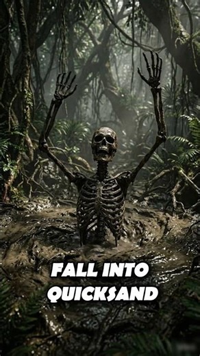 What happens if you fall into quicksand?