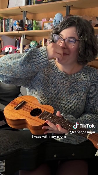 The ukulele I would always play at Comic Con #StevenUniverse #AdventureTime #ukulele