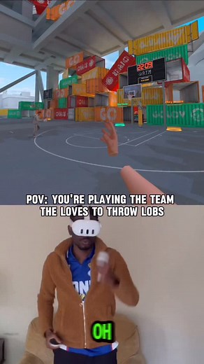 18K views · 126 reactions | Getting dunked on in vr #gymclassvr #vrbaseball #vrbasketball basketball vr | Gym Class VR | Facebook