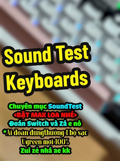 Sound Test Keyboards #keyboard #banphim @Kao Lai