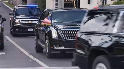 Secret Service found a 'suspicious object' ahead of Trump's motorcade in Palm Beach