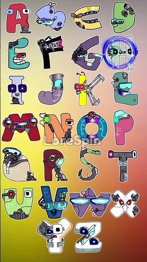 ALPHABET LORE A-Z but robot ALPHABET LORE ANIMATION MEME - abcdefghijklmnopqrstuvwxyz